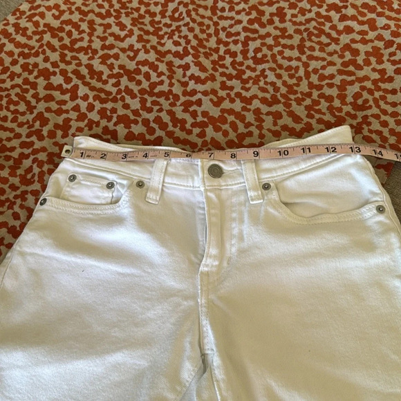 MID LENGTH WOMEN'S SHORTS white size 26 - Picture 16 of 16